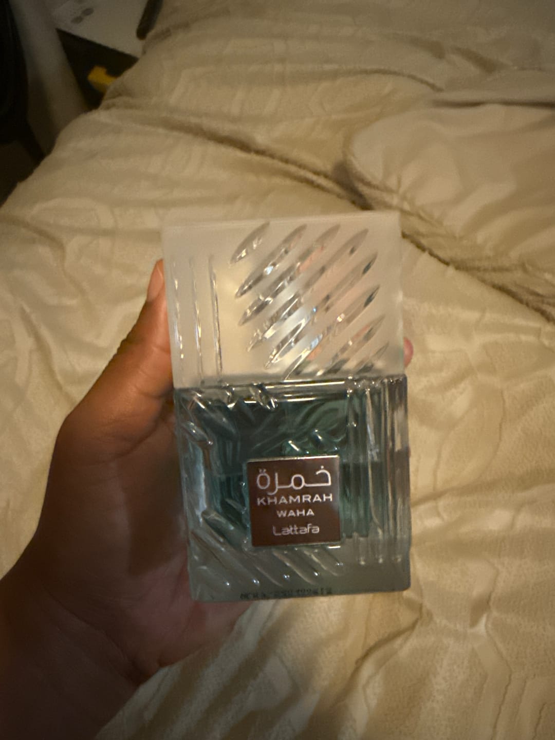 Customer photo review of Khamrah Waha Eau De Parfum 100ml - Lattafa