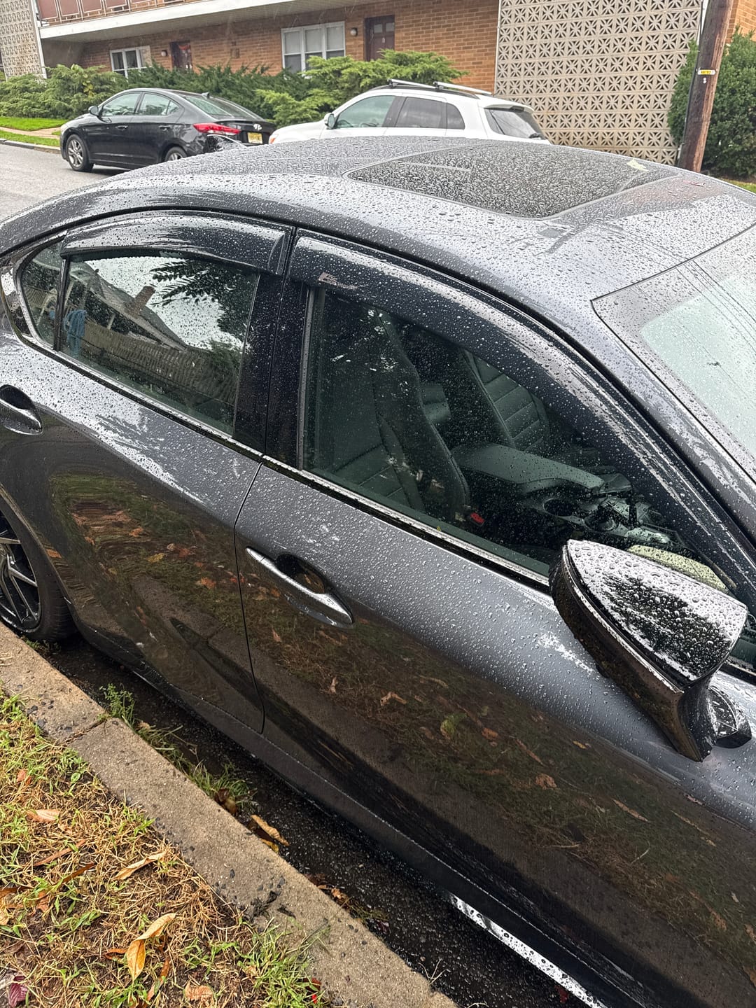 Customer photo review of 2021-Up Lexus IS300 IS350 IS500 Window Visors Wind Deflectors