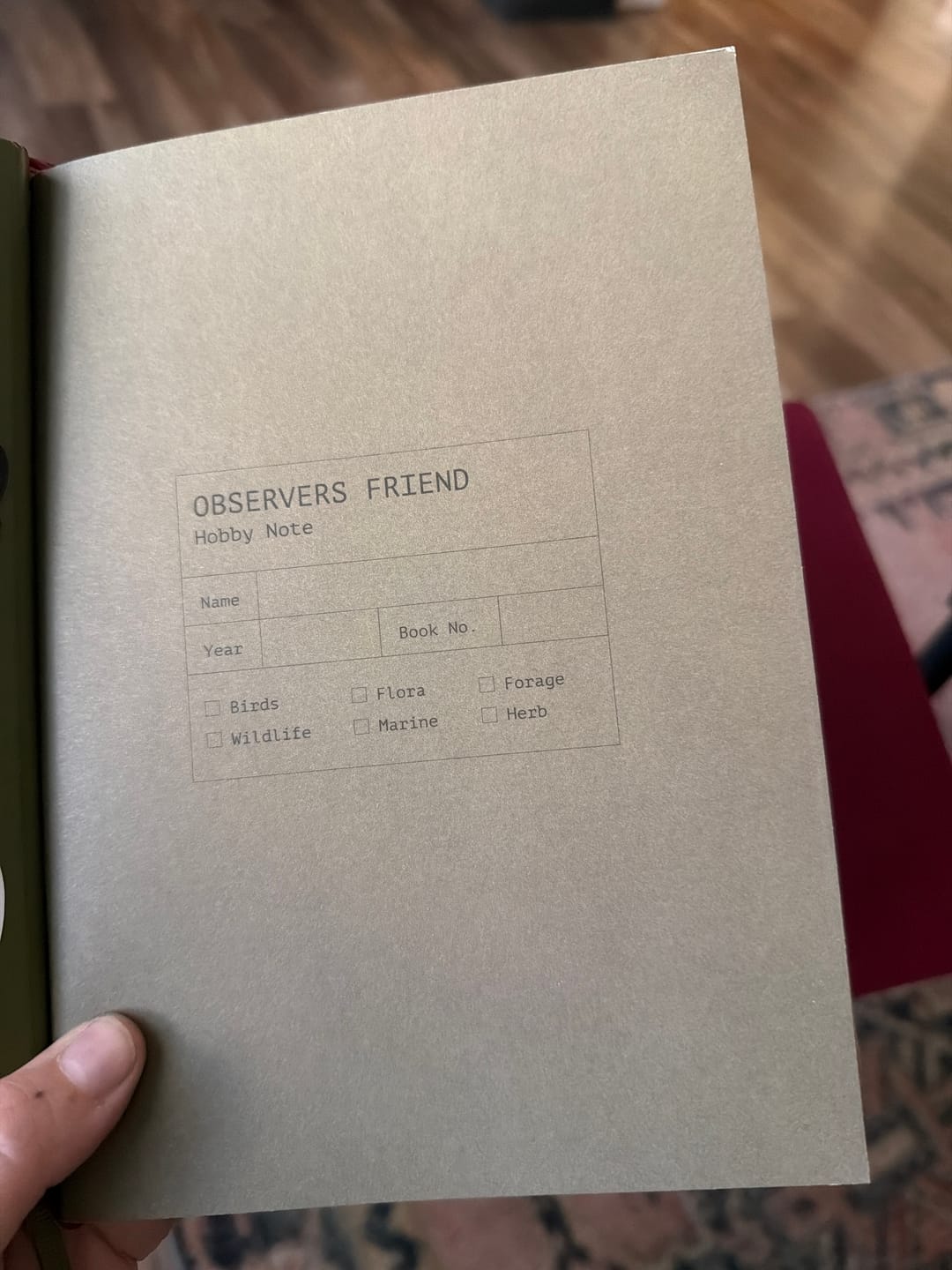 Customer photo review of Observers Friend