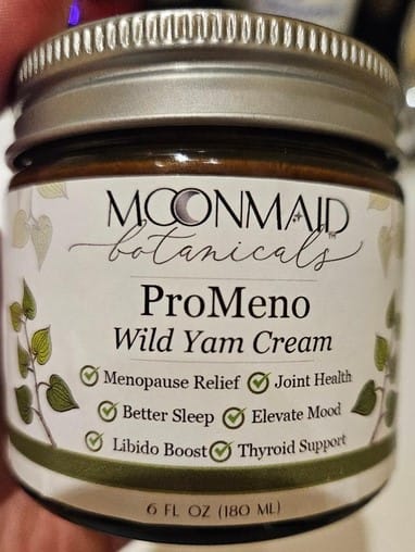 Customer photo review of ProMeno Women's Wild Yam Cream (6oz)
