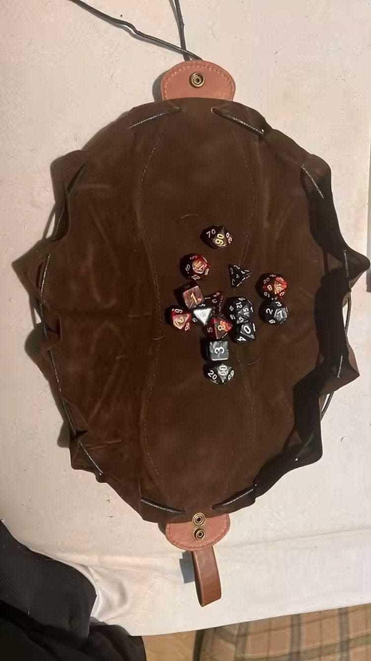 Customer photo review of Norse Dice Belt Pouch