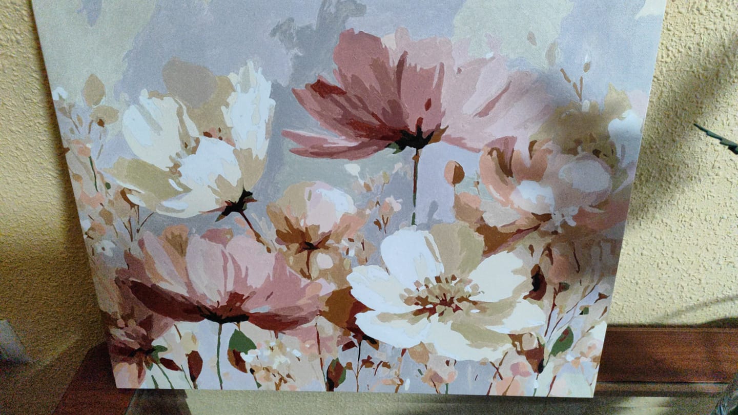 Customer photo review of Fields of Grace | Paint by Number