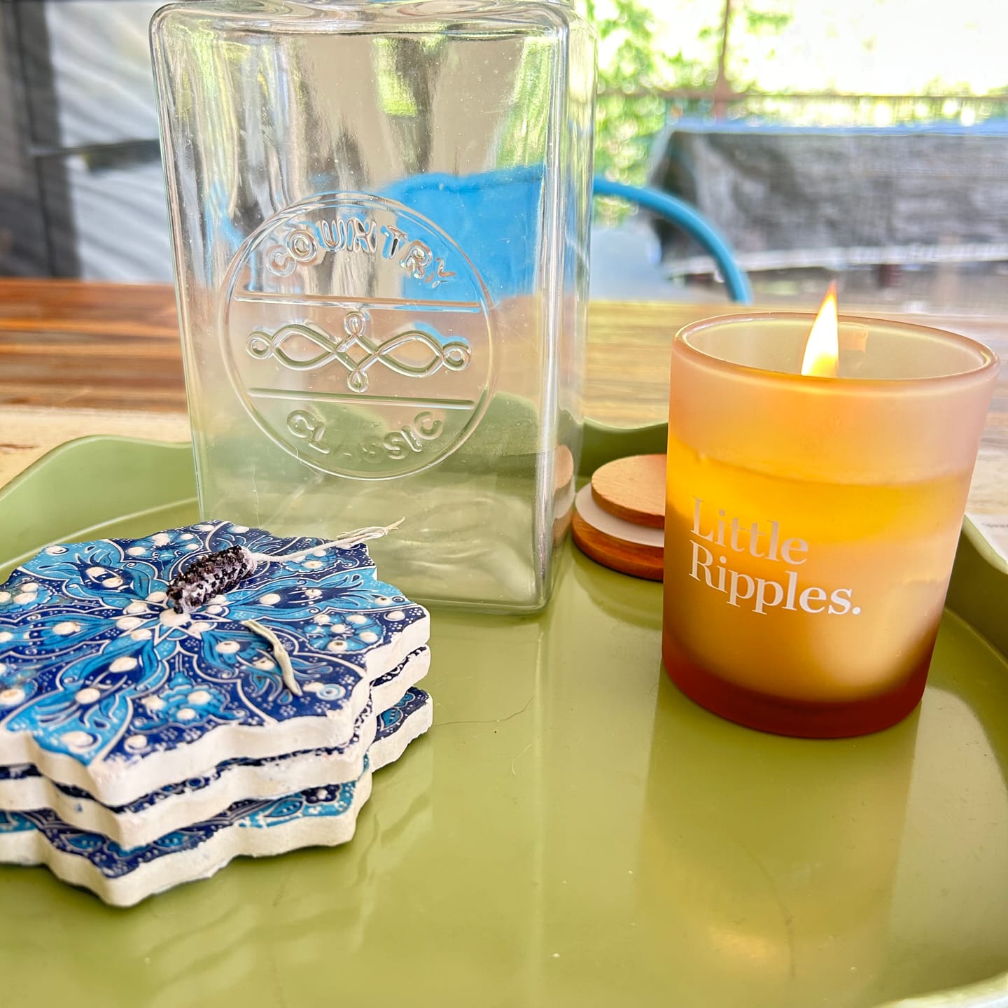 Customer photo review of Mulled Wine Candle GWP