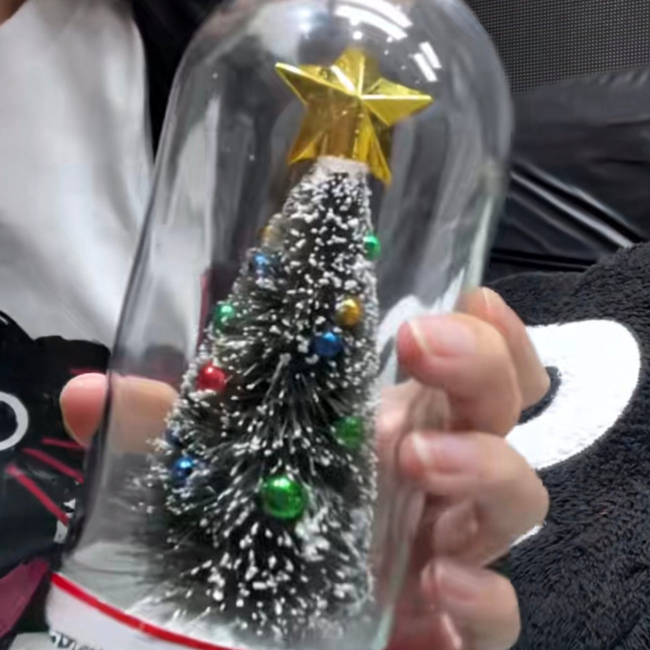 Customer photo review of Botella de Recuerdos Navideños