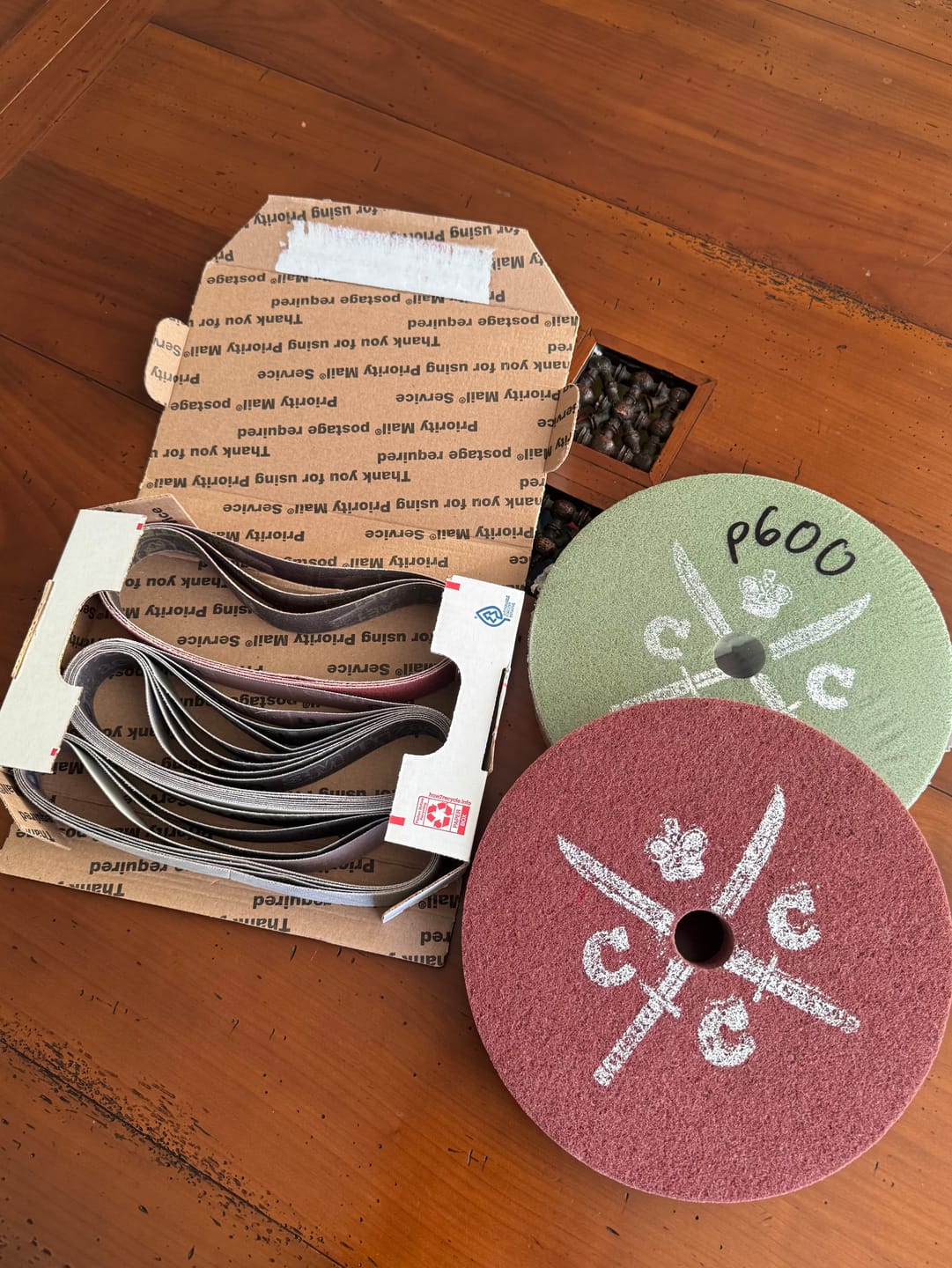 Customer photo review of CCC Premium Nylon Abrasive Wheels