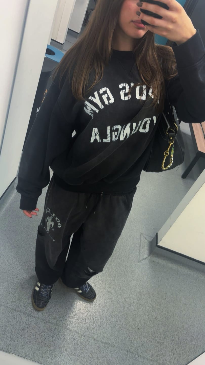 Customer photo review of 5166 - Gold's Iron Legacy Vintage Crewnecks