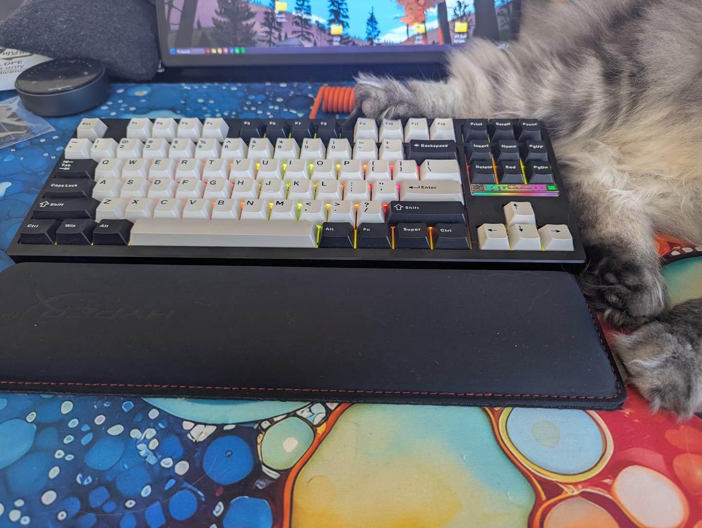 Customer photo review of NUT87 - 80% TKL Mechanical Keyboard