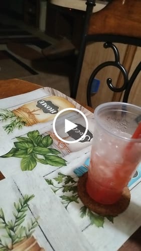 Customer video review of DELTA 9 + CBD  BEVERAGE - Raspberry Tea - 50MG - 4 PACK