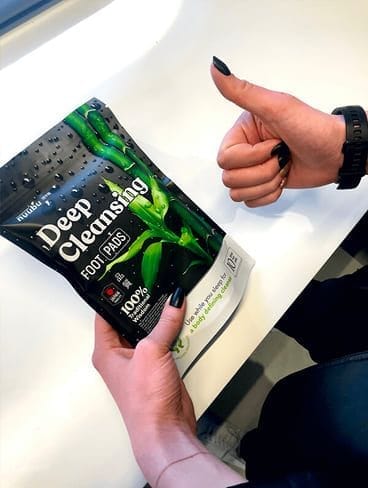 Customer photo review of Legeria™ | Le rituel de nuit pour des pieds plus légers