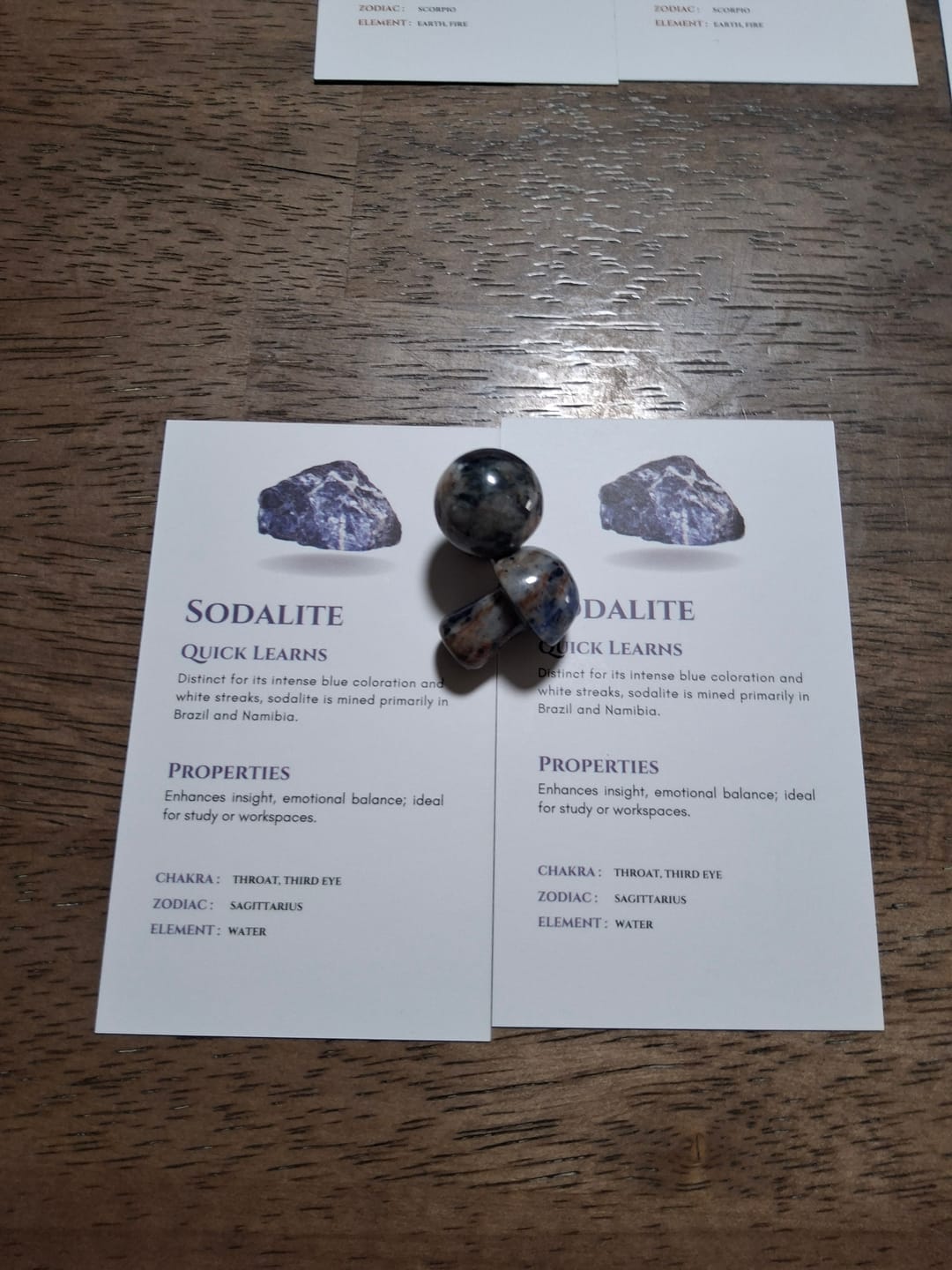 Customer photo review of Natural Mini Crystal Mushroom