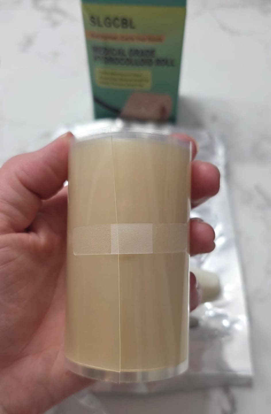 Customer photo review of DermaSeal™ - Parche Anti-Granos en Rollo