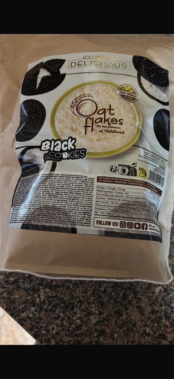 Customer photo review of Io.Genix - Oat Flakes avec Goût 1kg