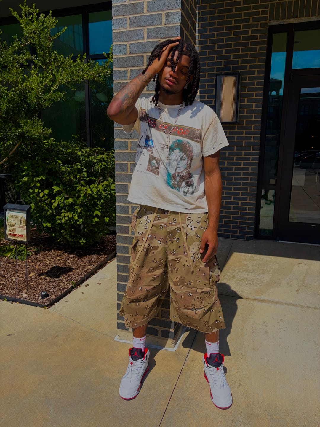 Customer photo review of King of Pop Slub Tee