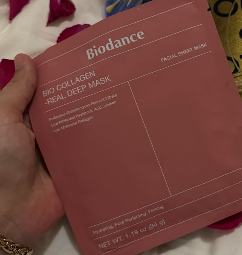 Customer photo review of BioDance-Collagen Real Deep Mask