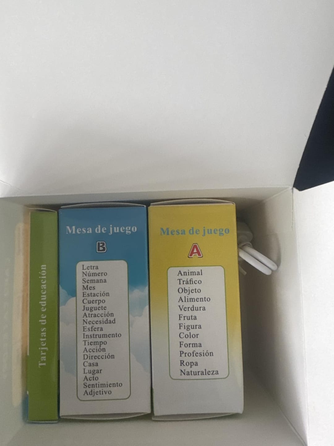 Customer photo review of TalkyCards™ – Tarjetas Interactivas Para Hablar