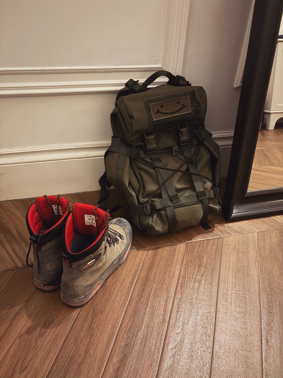 Customer photo review of Hatka 12L backpack