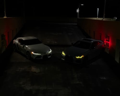 Customer photo review of BMW G22 G23 G26 4 SERIES CSL YELLOW DRL KIT