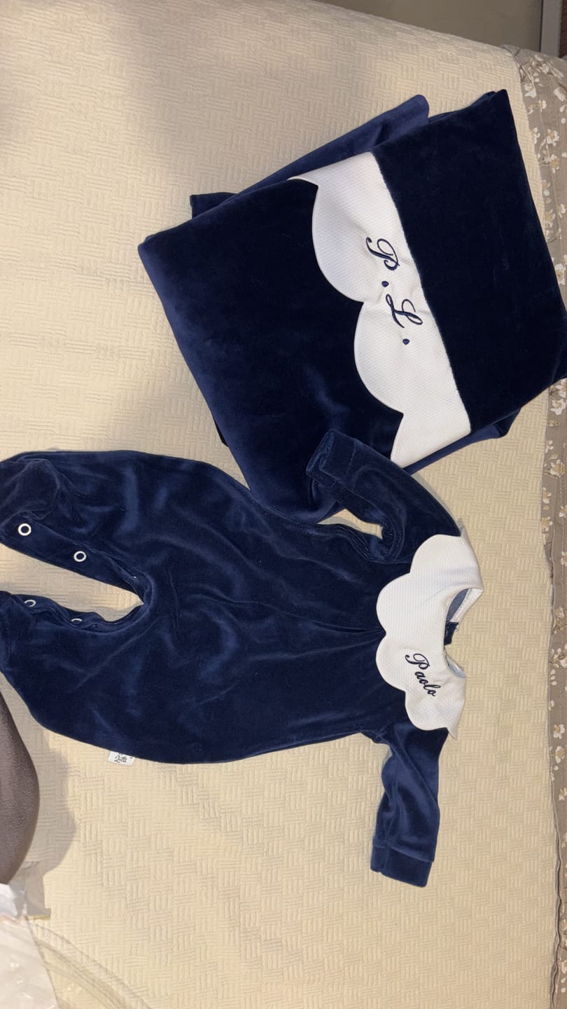 Customer photo review of Coperta Nuvola in ciniglia Pappa&latte