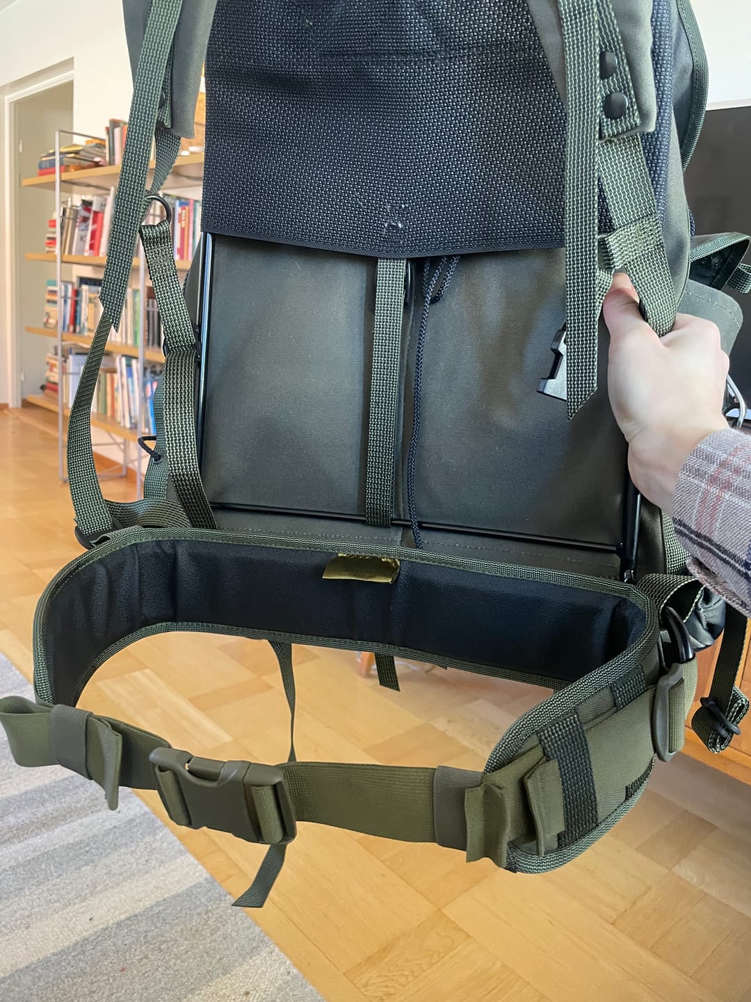 Customer photo review of Valjas slim belt pad