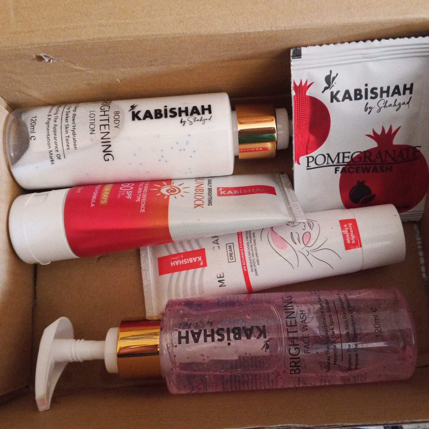 Customer photo review of Special Pigmentation Bundle