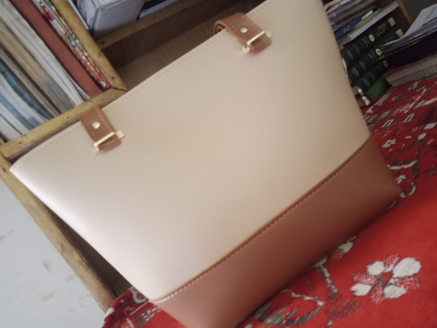 Customer photo review of BELLA 1PC- BEIGE & BROWN