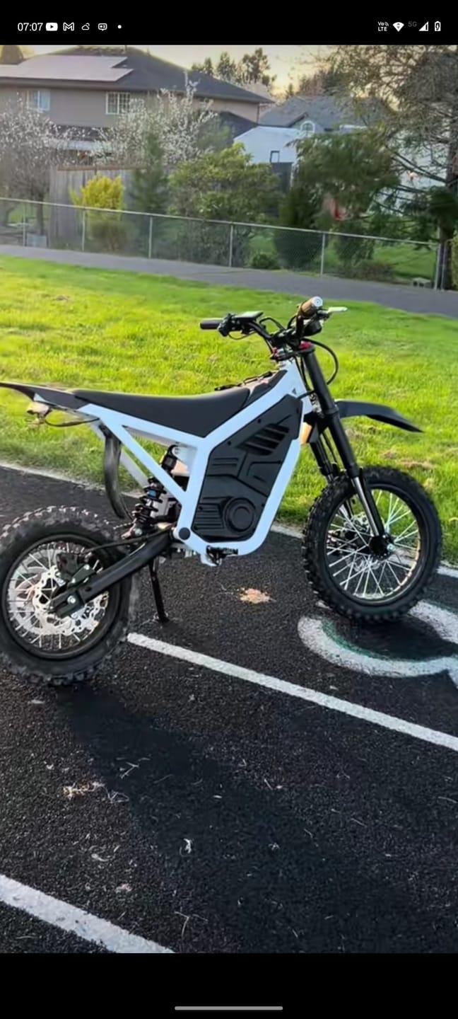 Customer photo review of Eskute® NOVA X 4000W Electric Dirt Bike