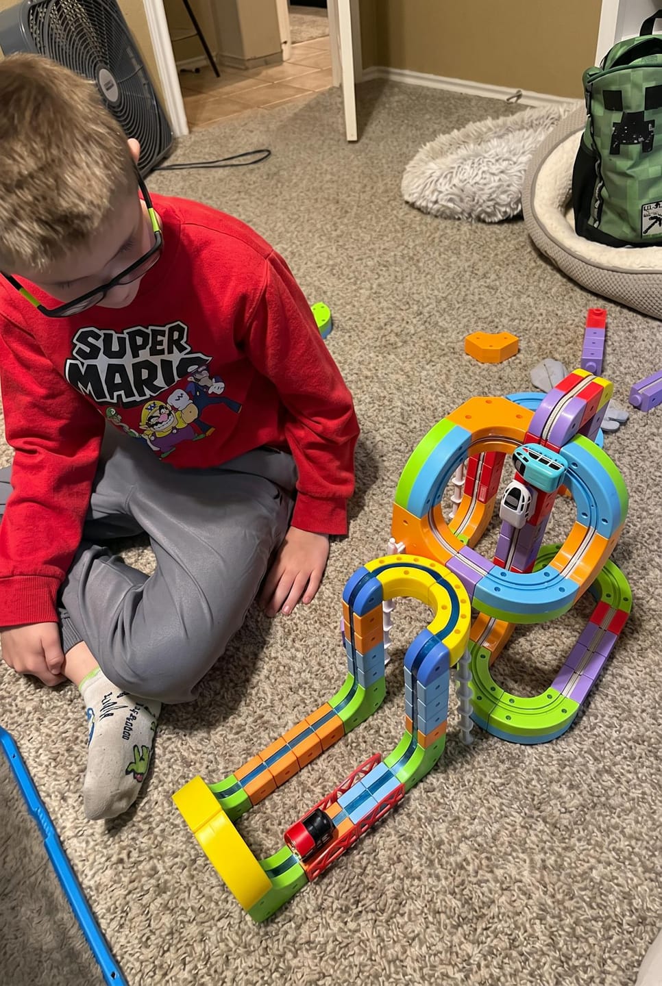Customer photo review of WonderRail™: The Modular 3D Train Track for Curious Little Builders