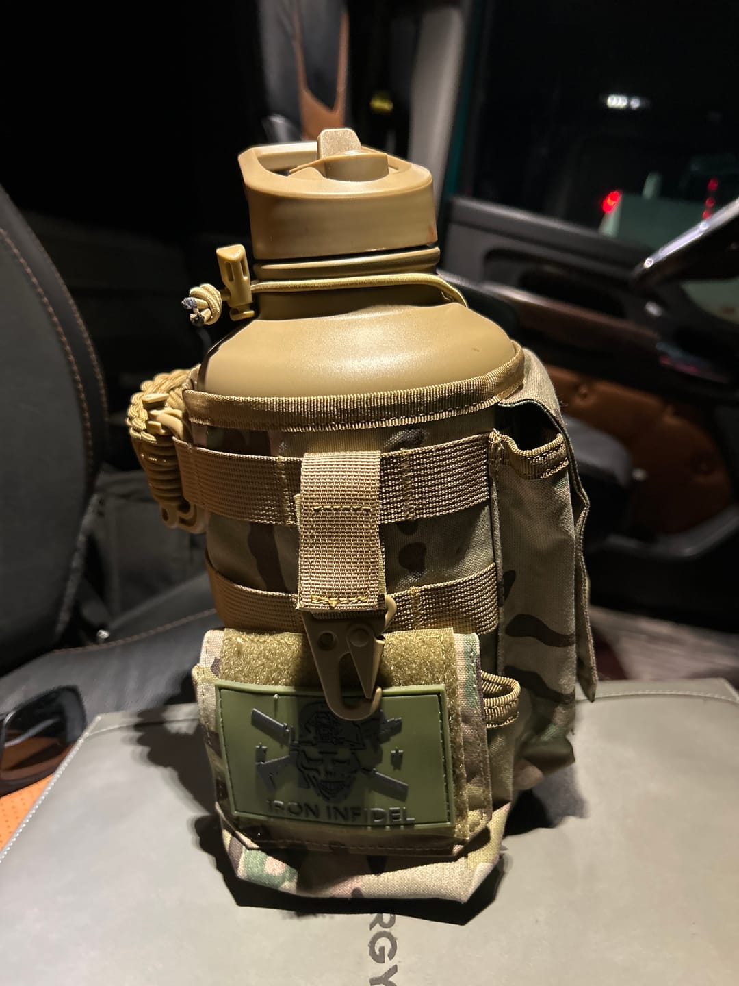 Customer photo review of 64oz Battle Bottle Water Bottles