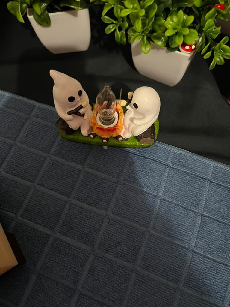 Customer photo review of Ghost Campfire Night Light™