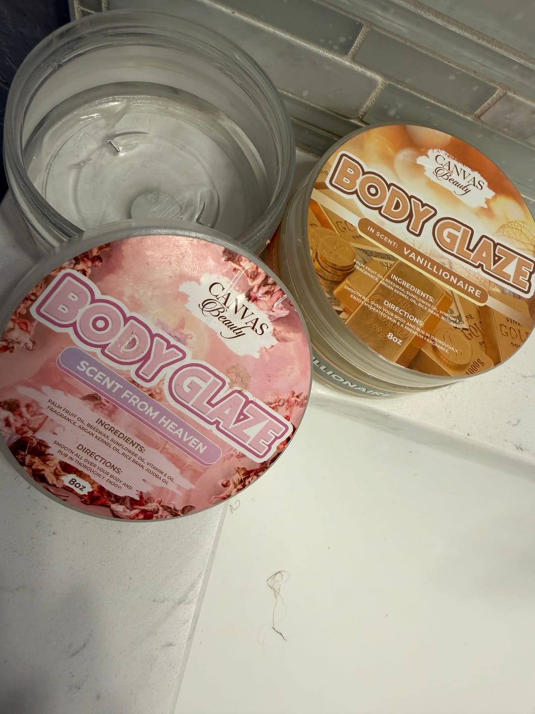Customer photo review of (NEW) BODY GLAZE: VANILLIONAIRE