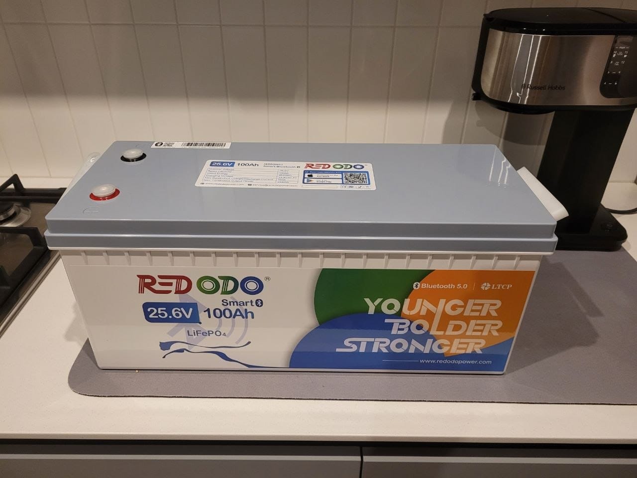 Customer photo review of 【Україна】Redodo 24V 100Аh LiFePO4 батарея з Bluetooth BMS 100A