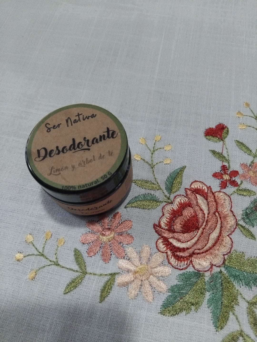 Customer photo review of Desodorante Natural en crema