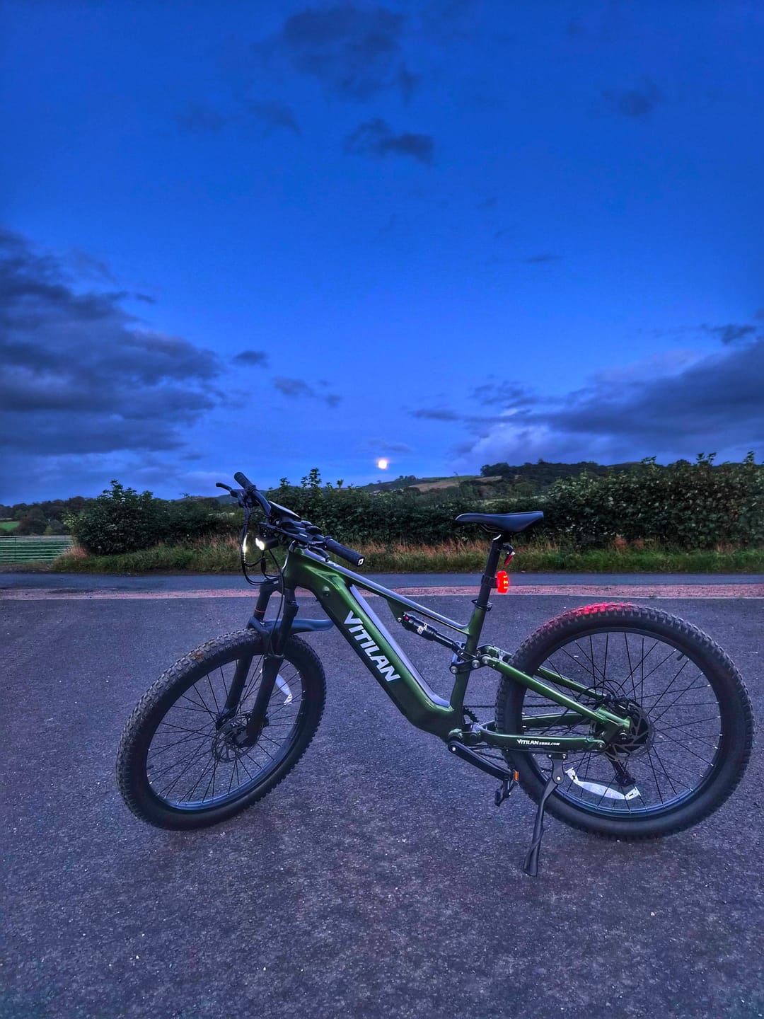 Customer photo review of M5 Full Suspension All-Terrain Mountain E-bike