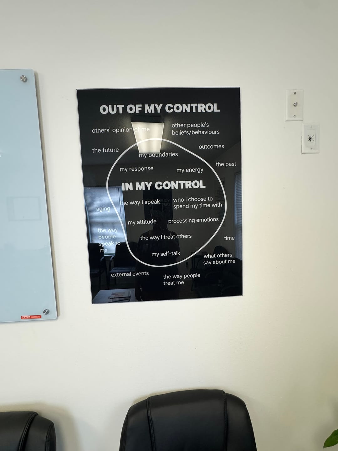 Customer photo review of In vs. Out of My Control