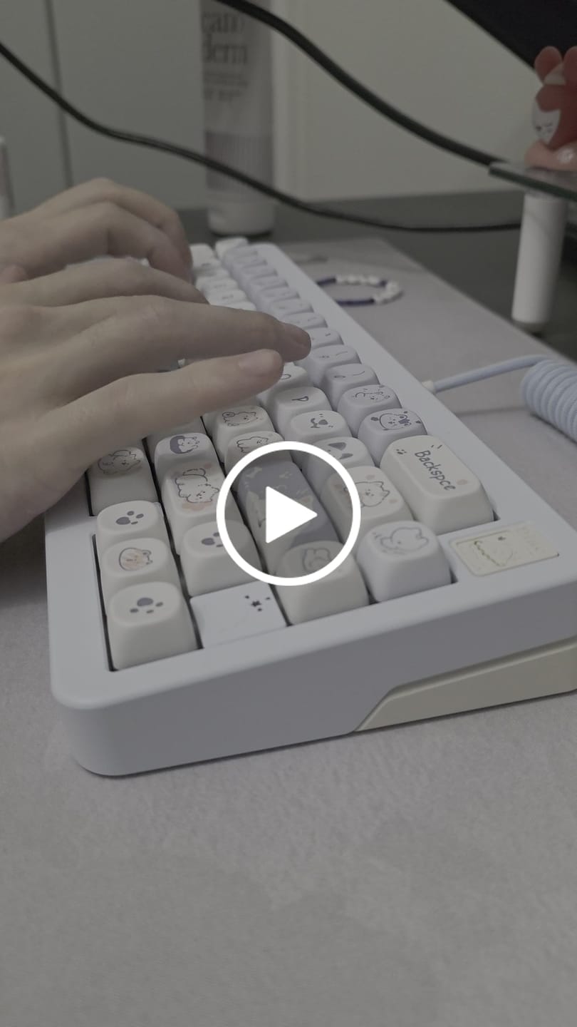 Customer video review of KEYGEEK Y2X Linear Switch Factory Lubed (10PCS)