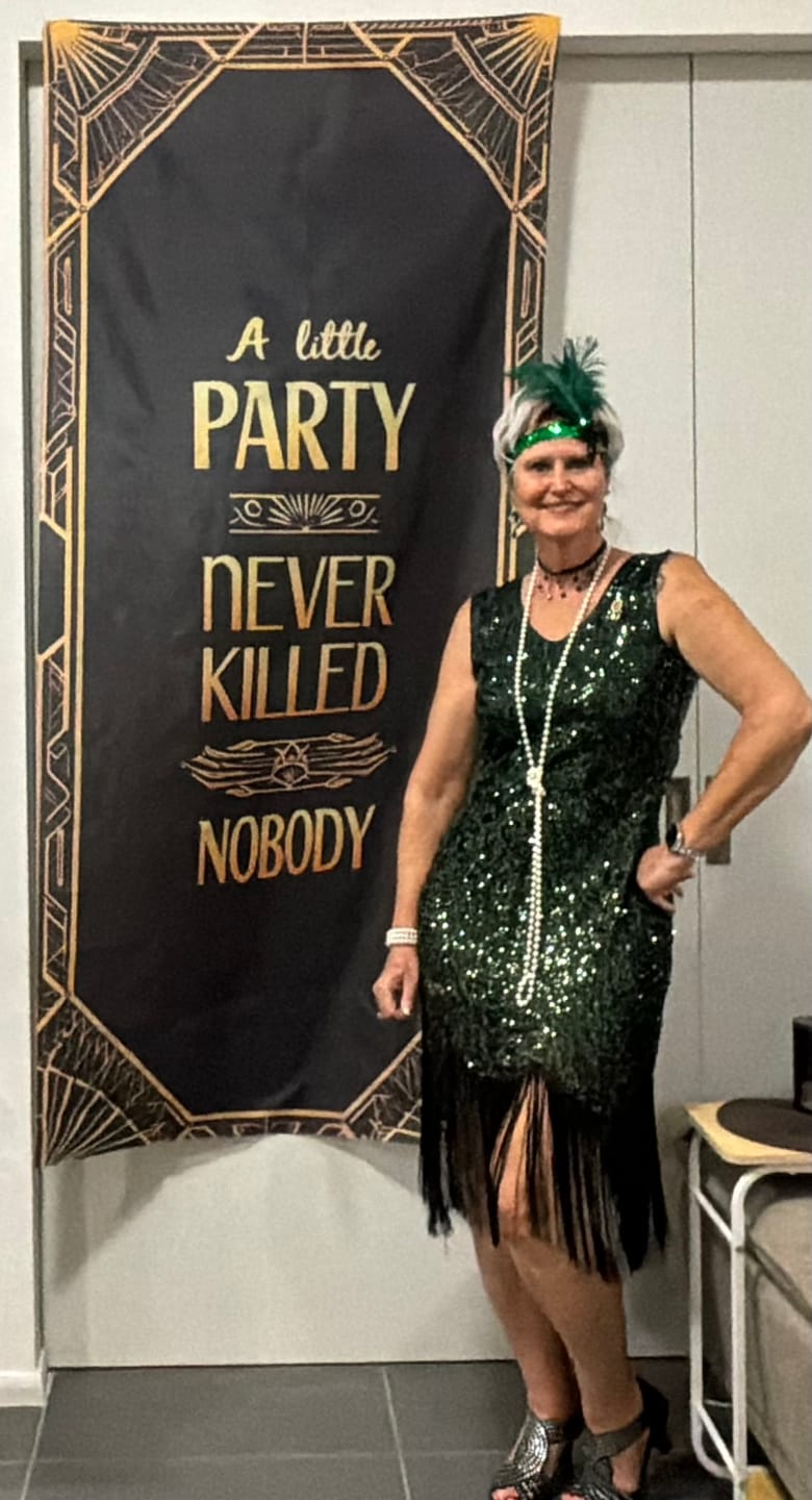 Customer photo review of 1920s Murder Mystery Game Kit