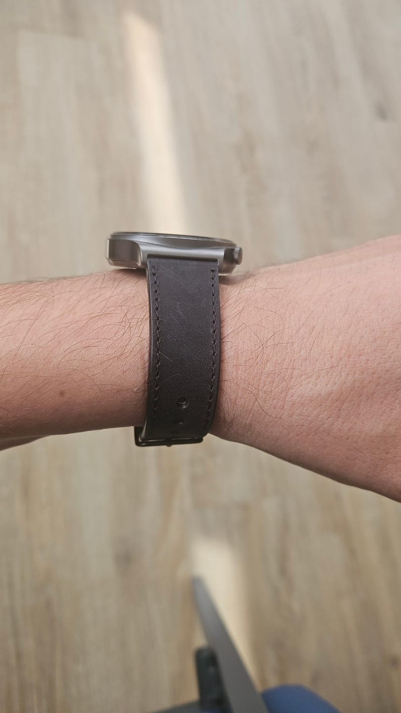 Customer photo review of Huawei Watch Deri Kordon Siyah - Saffiano