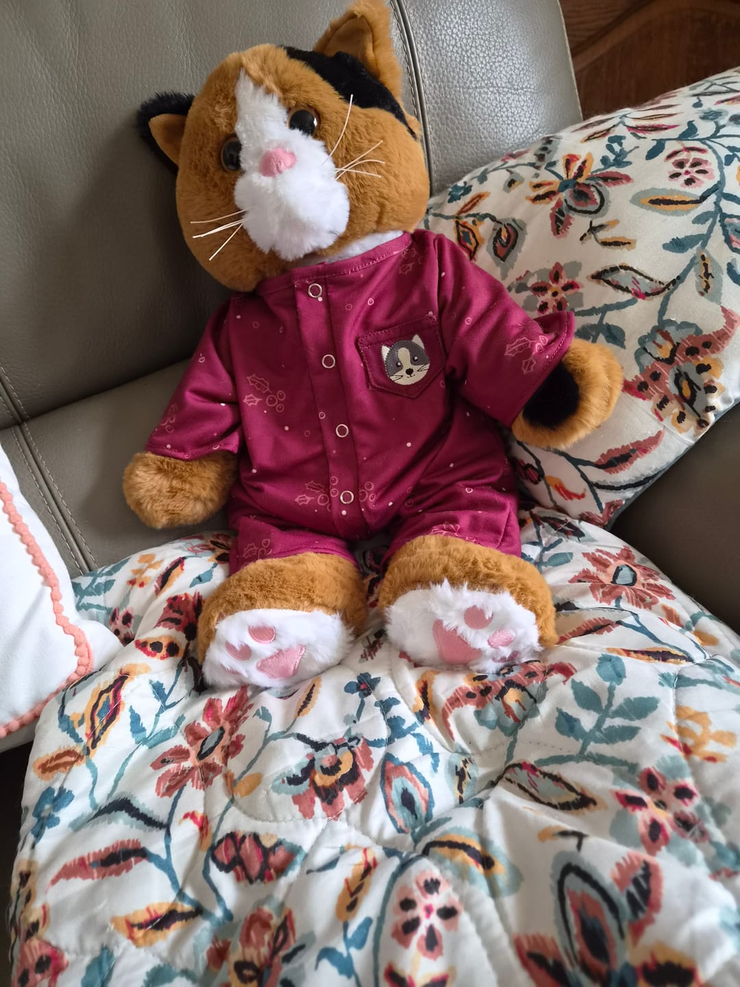 Customer photo review of Verzwaringsknuffel Kat 2,2 kg
