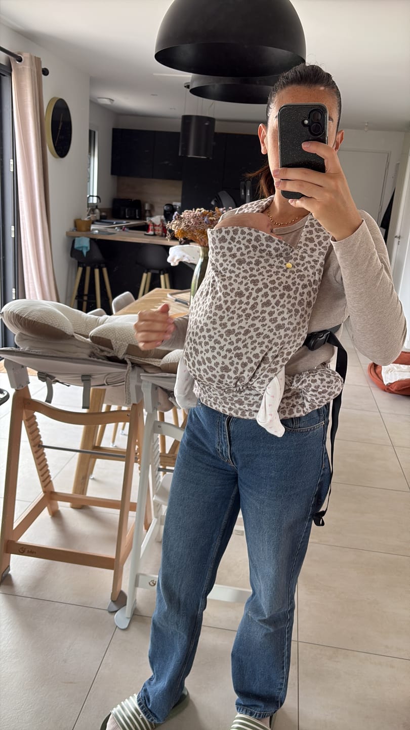 Customer photo review of Porte-bébé Exquis Leo