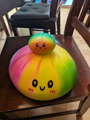 Customer photo review of Large Dumpling Squishy