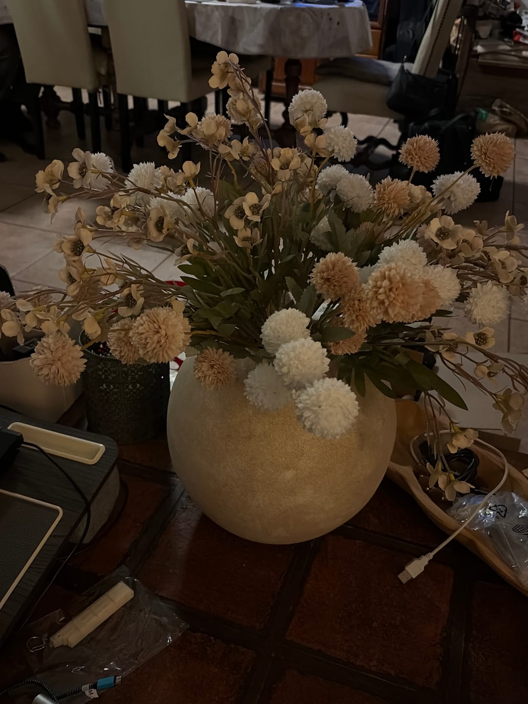 Customer photo review of Bouquet de Cire - Mélange beige