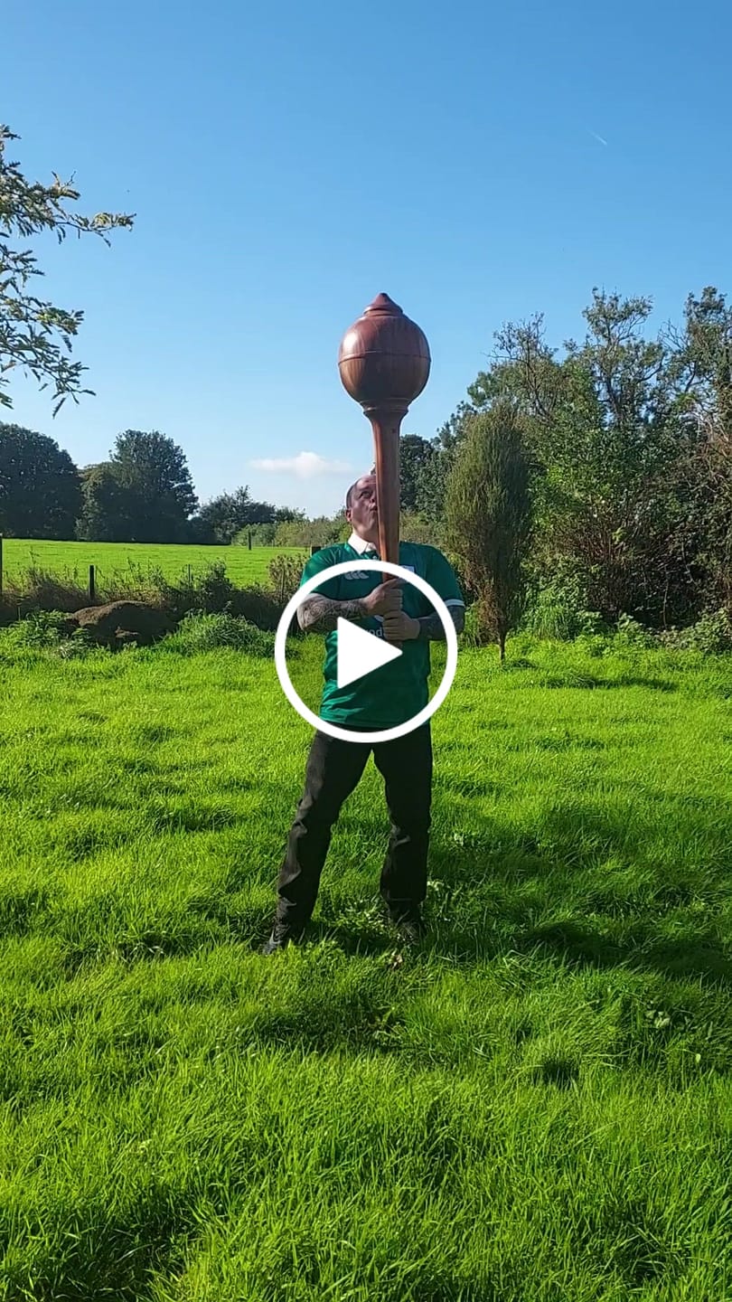Customer video review of Indian Gada