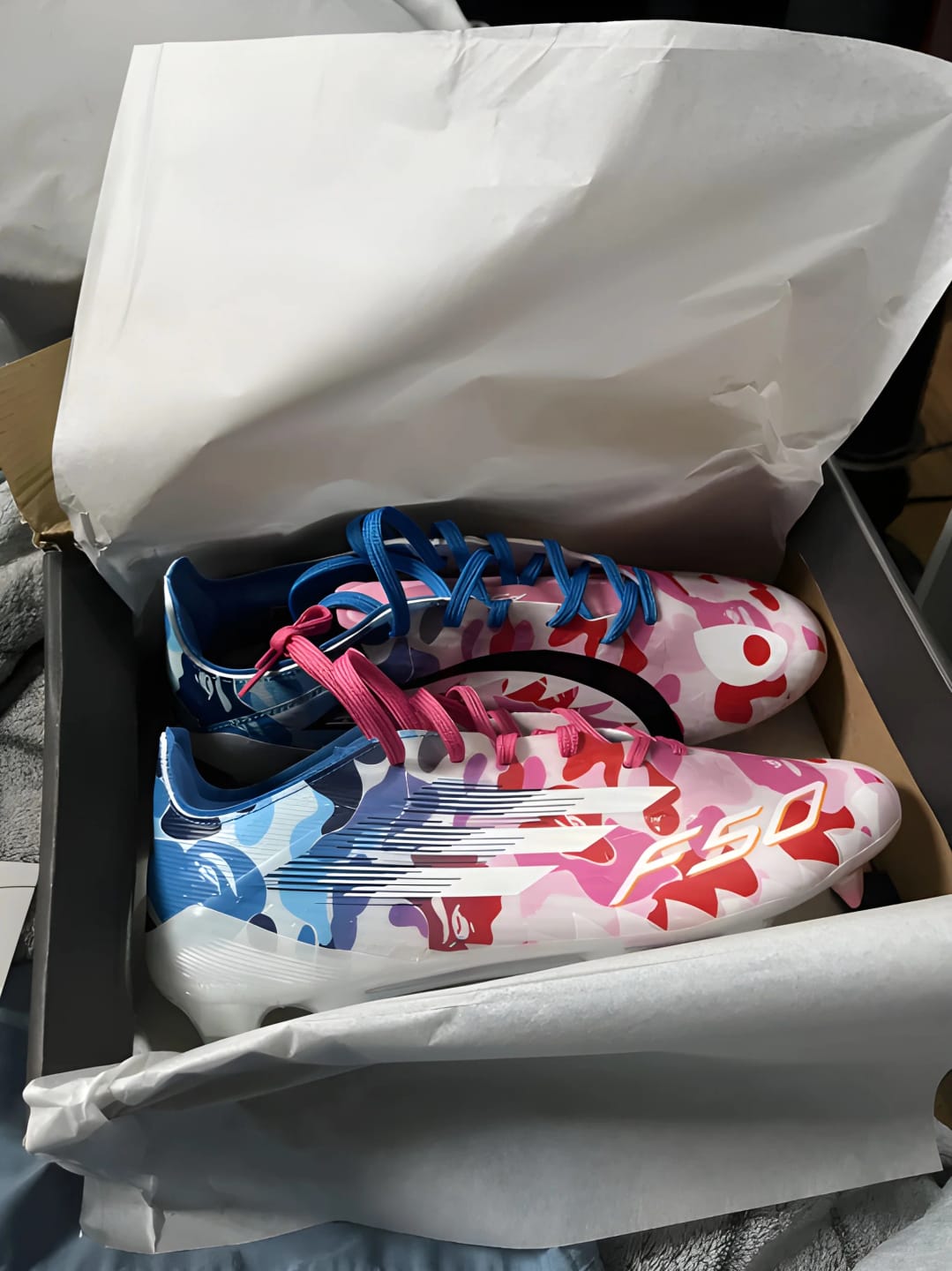 Customer photo review of F50 Elite FG X BAPE