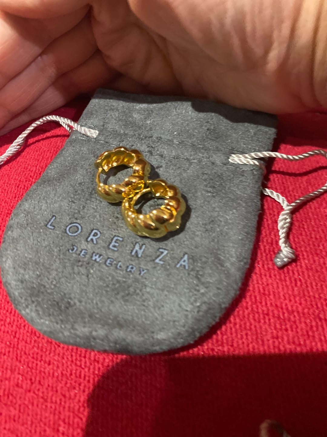 Customer photo review of Par Arracada Chunky Trenzada