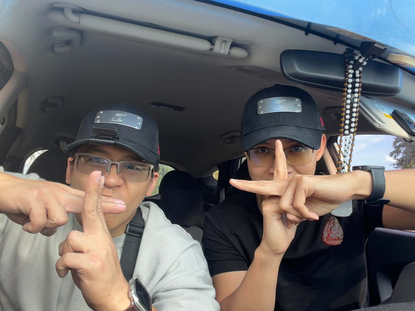 Customer photo review of 9049 - Naruto Forehead Protector Hats