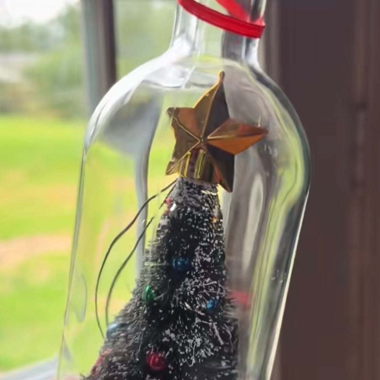 Customer photo review of Botella de Recuerdos Navideños
