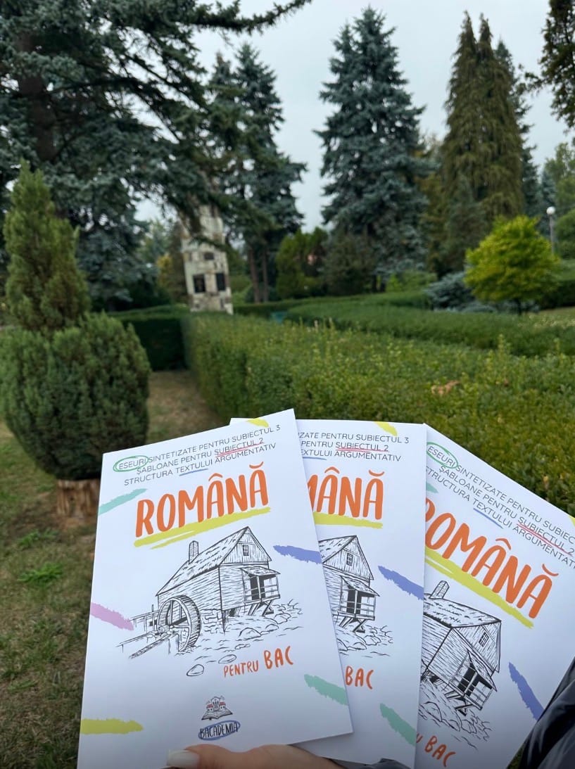Customer photo review of Pachet Bacalaureat (Română + Istorie + Geografie) Bacademia