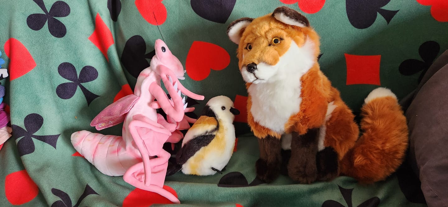 Customer photo review of Red Fox Soft Stuffed Plush Toy