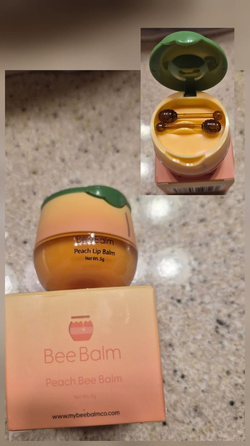 Customer photo review of Peach Bee Balm