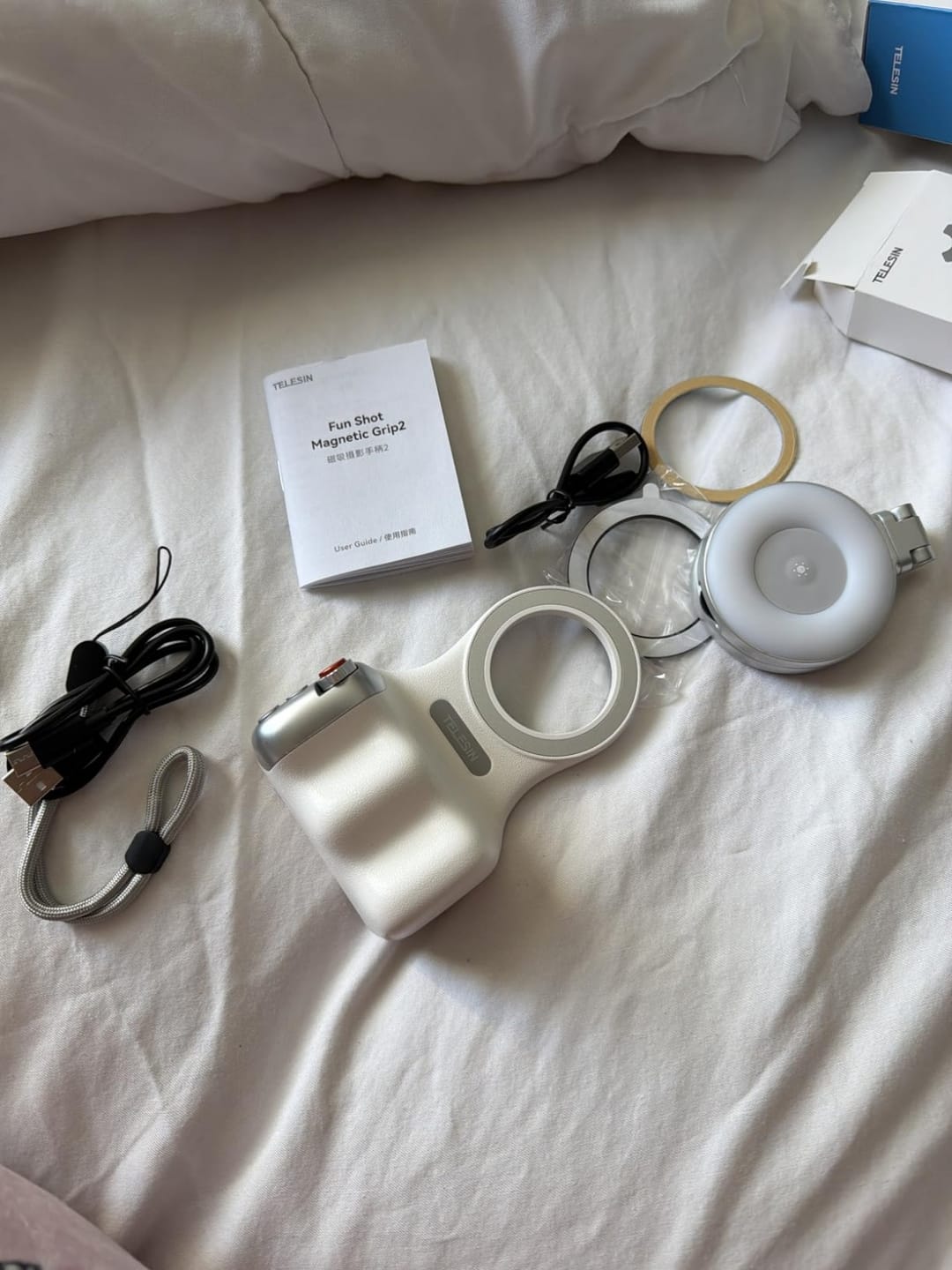 Customer photo review of SnapNest™ Magnetic Camera Grip — Turn Your Phone Into a Real Camera